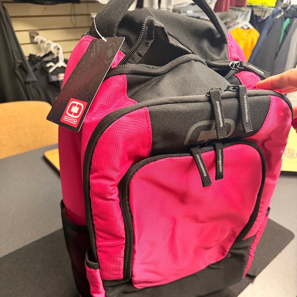 OGIO Pink and Black Backpack